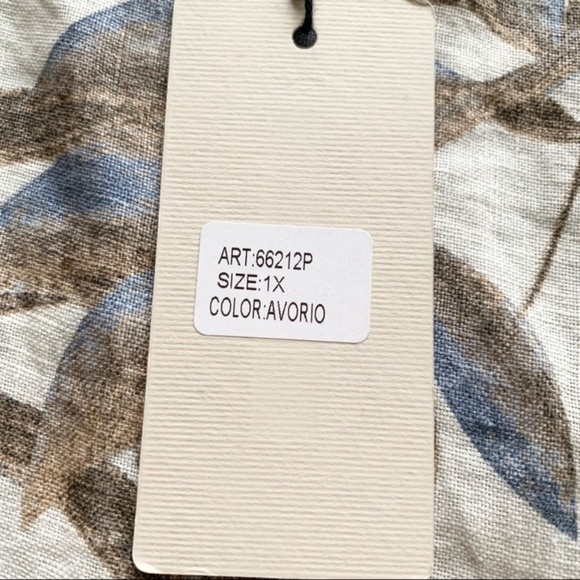 Lungo L’arno dress 1X linen new - Picture 6 of 9